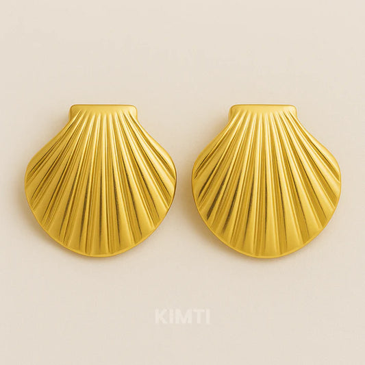 18k Gold Plated Tide Earrings Anti Tarnish Earring