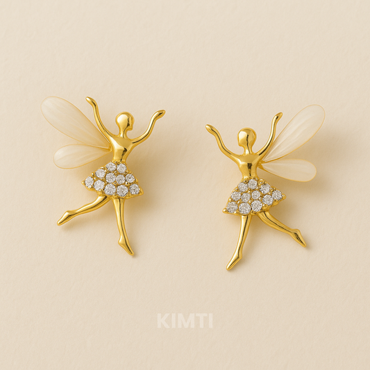 Dainty Fairy Stud Anti Tarnish Earring