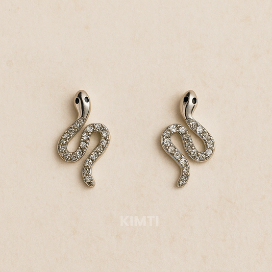 Snake Stud Earring