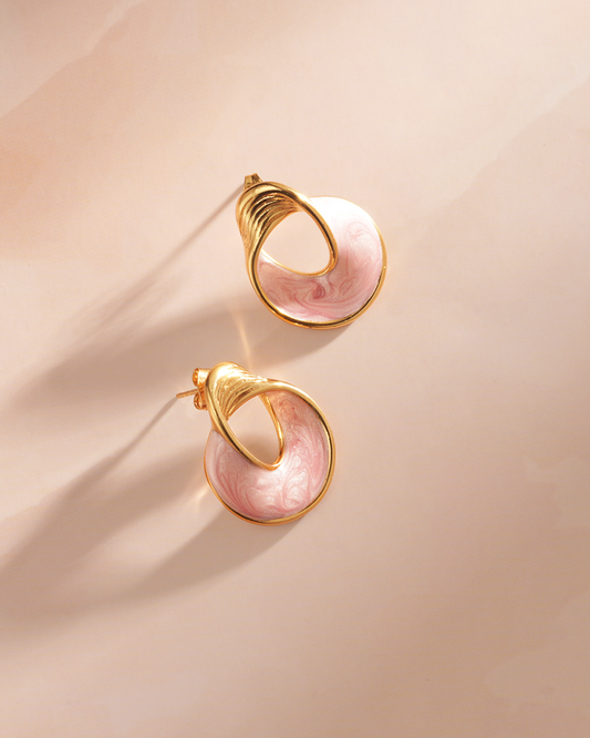 Mariselle 18K Gold Plated Soirée Earrings
