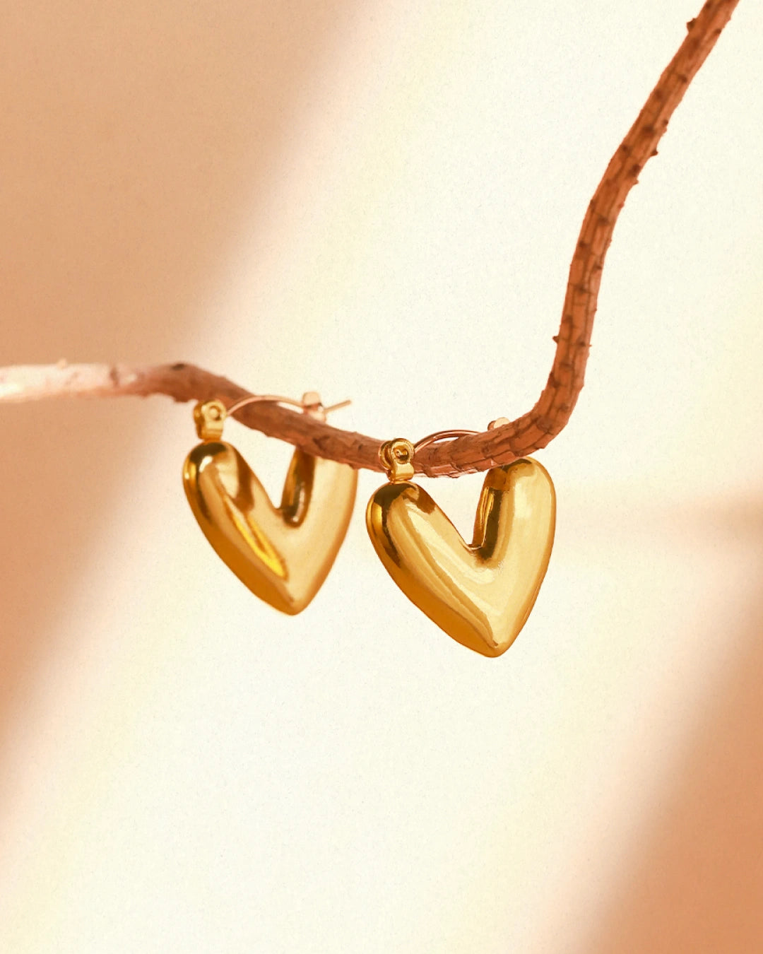Luvée 18K Gold Plated Studs