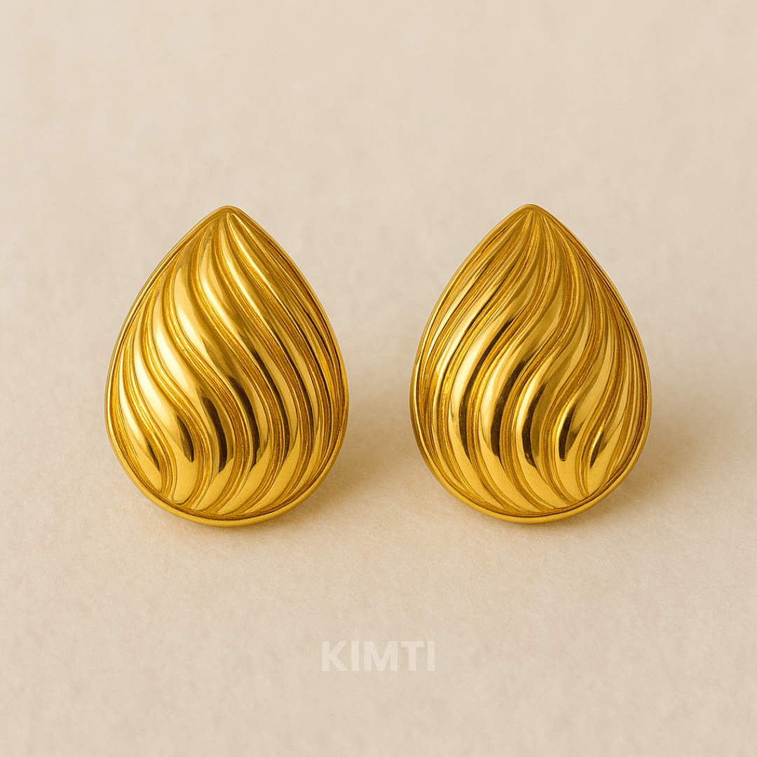 18k Gold Plated Tess Anti Tarnish Earrings
