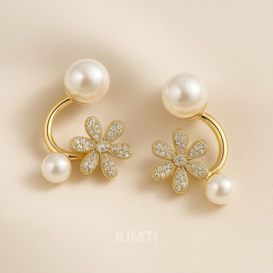 Chic Flower Studs Earring