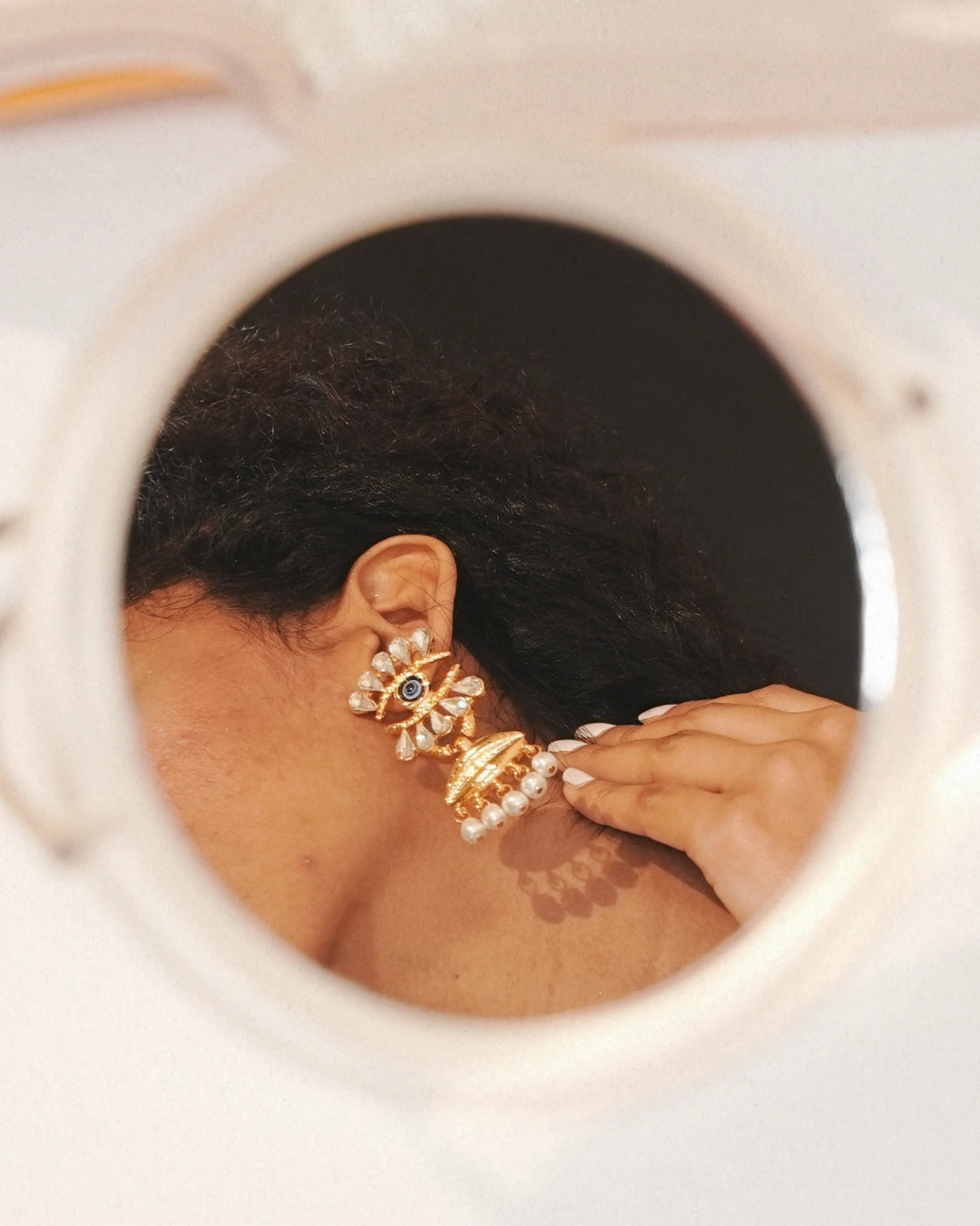 Ophira 18K Gold Plated Soirée Earrings