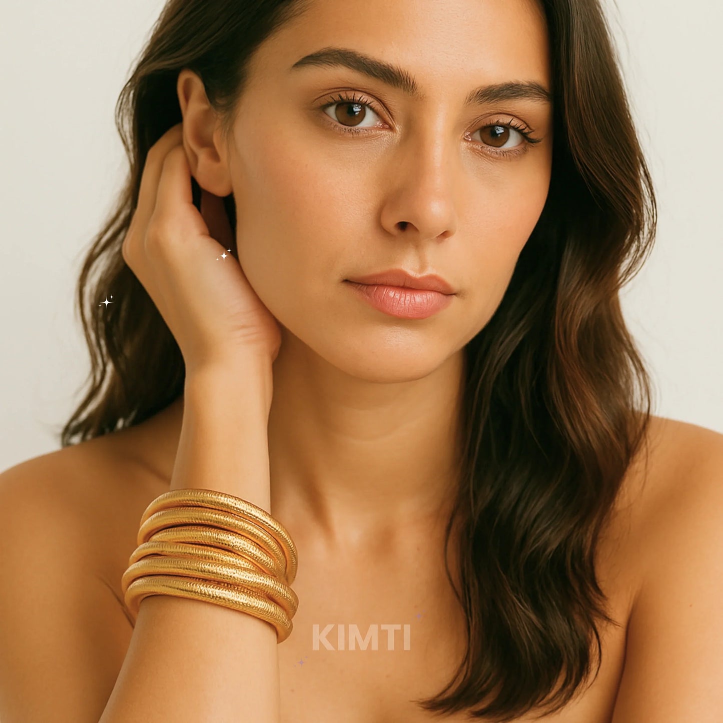 Anti Tarnish Multi Layered Gold Bracelet