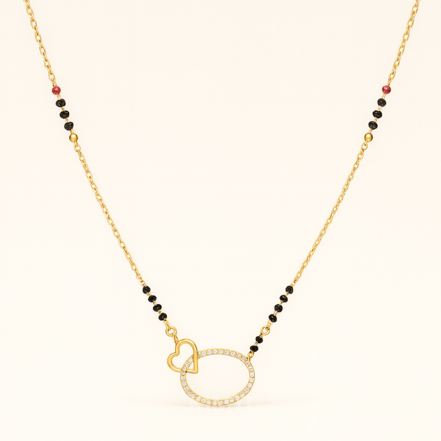 Infinia Heart Mangalsutra