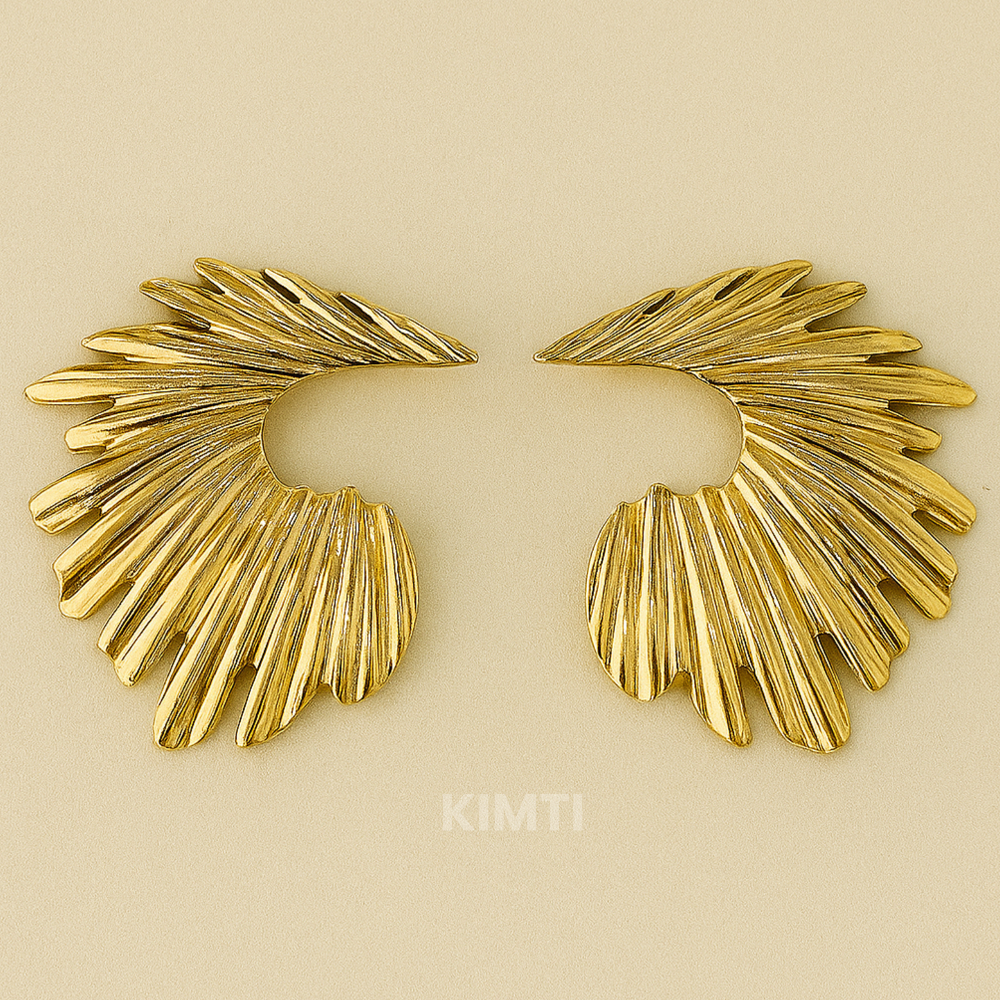 Golden Embrell Radiance Earrings