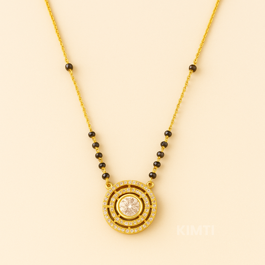 Golden Eternity Celestial Spark Mangalsutra