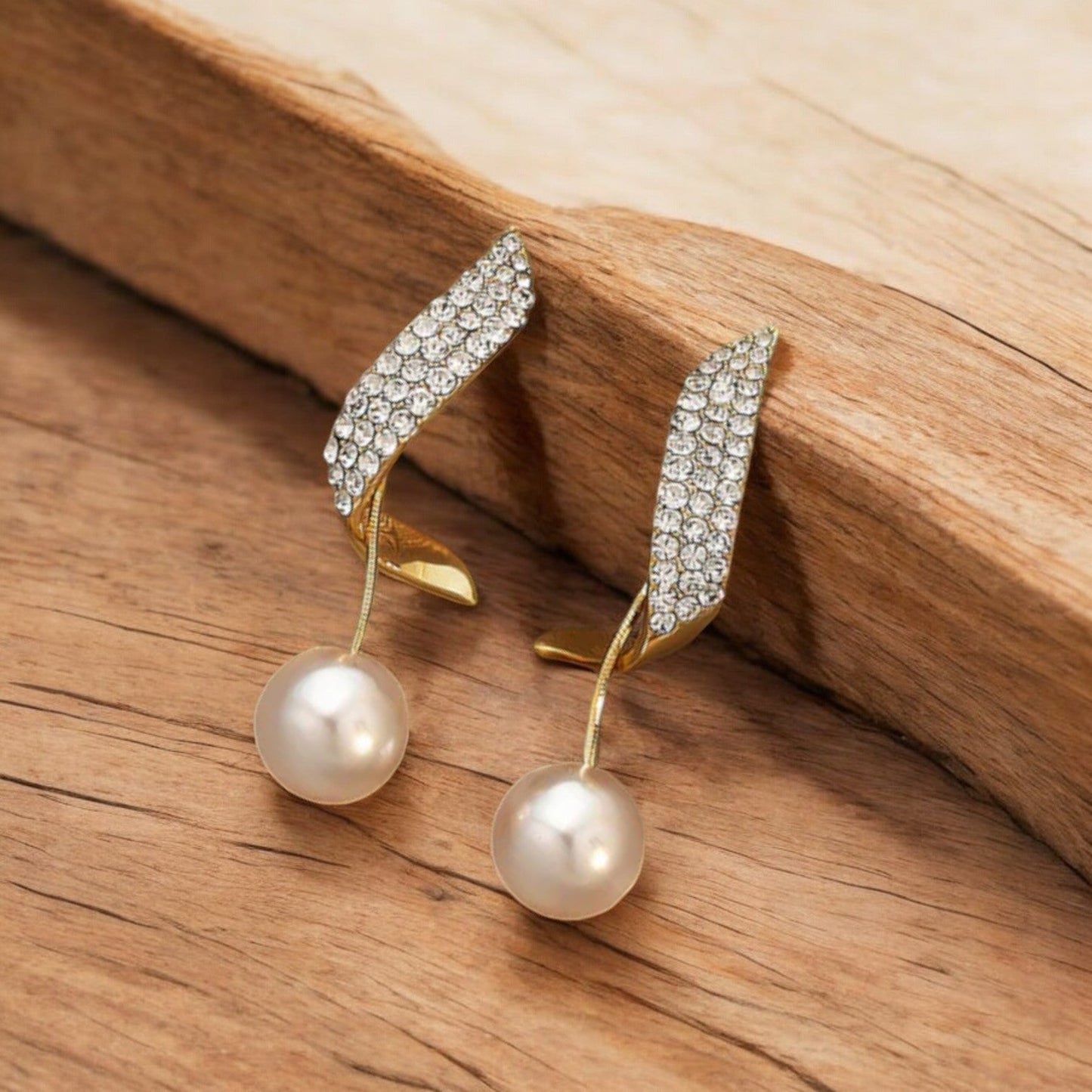 Boardroom Bling Silver Drop Earring