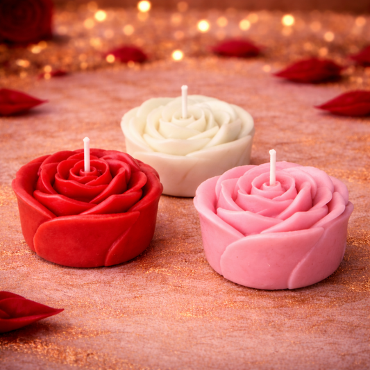 Crimson Rose Love Candle