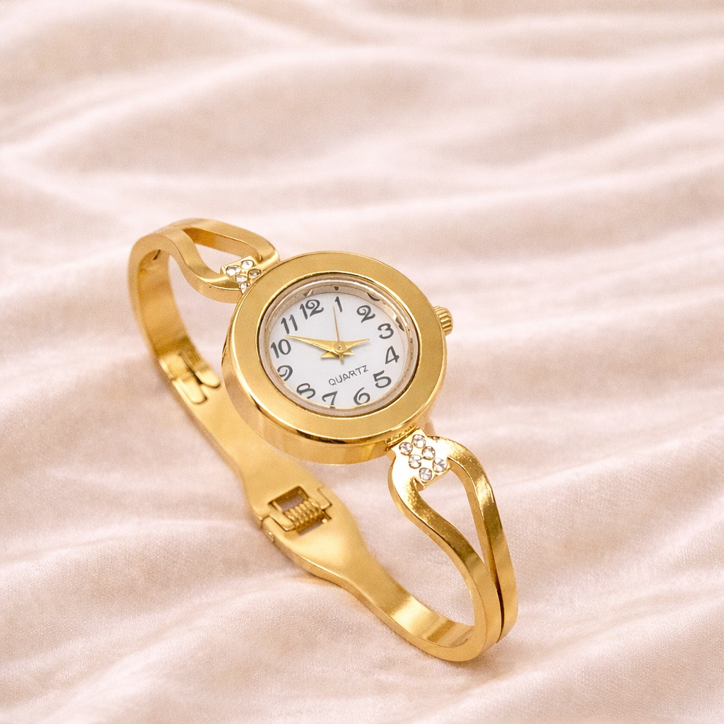 Anti Tarnish Diamond Knot Watch