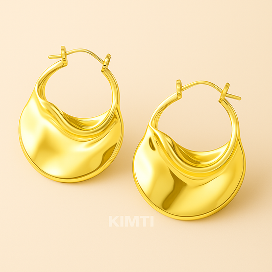 Orivane 18K Gold Plated Soirée Earrings