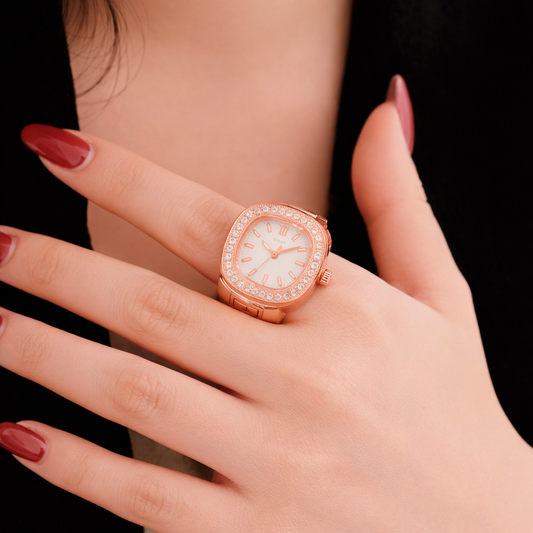 Blush Time Anti Tarnish Watch Ring