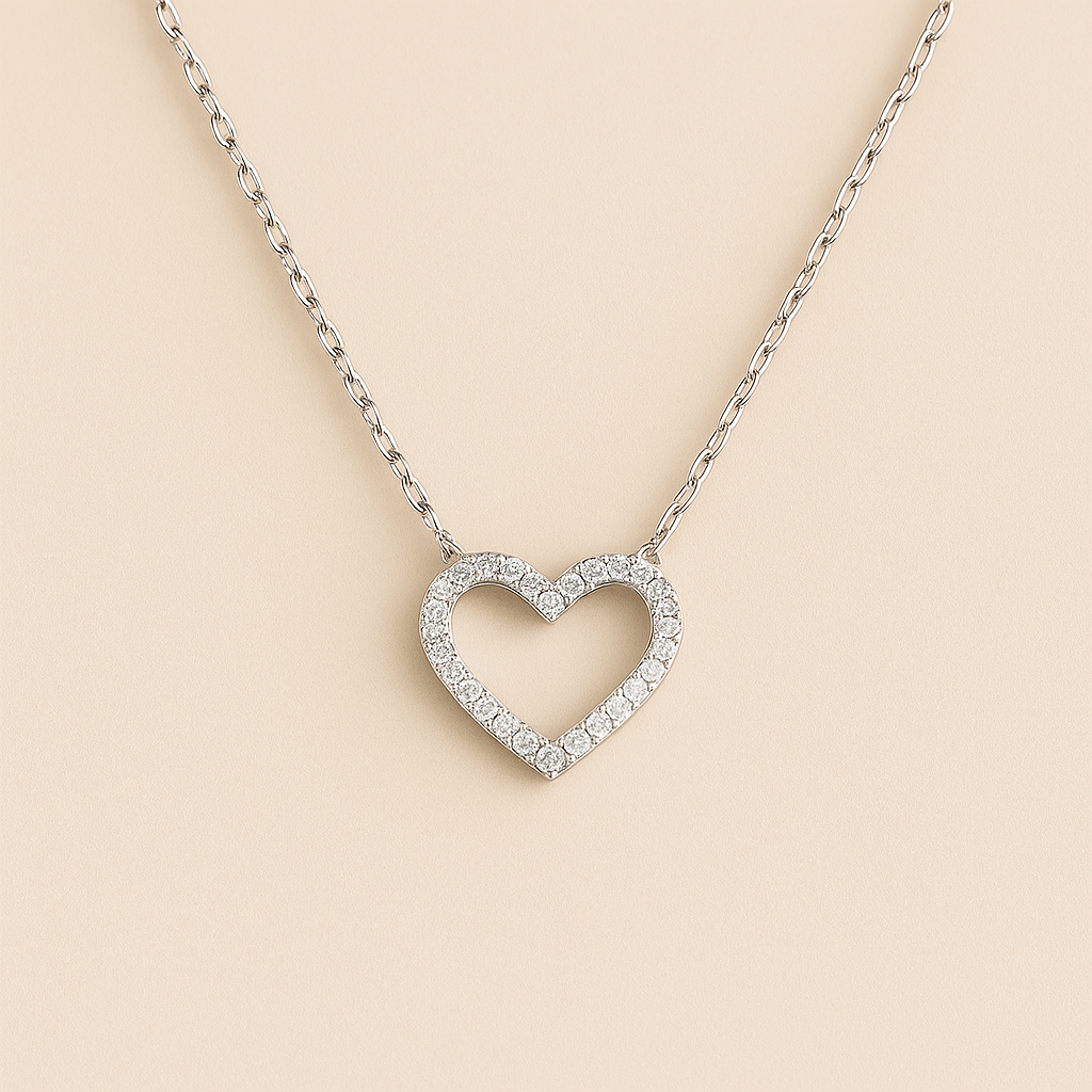 Silver Heart Necklace