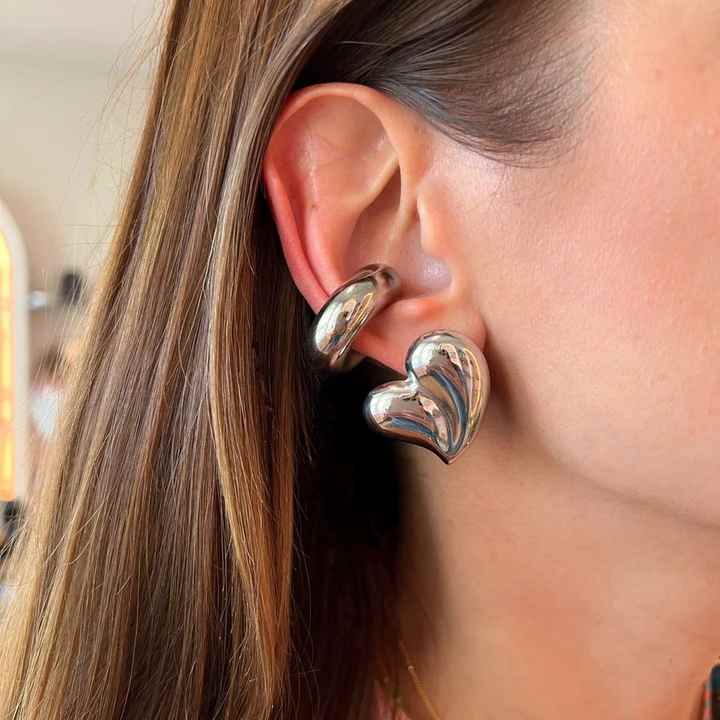 Sweet As Sugar Silver Stud Earring