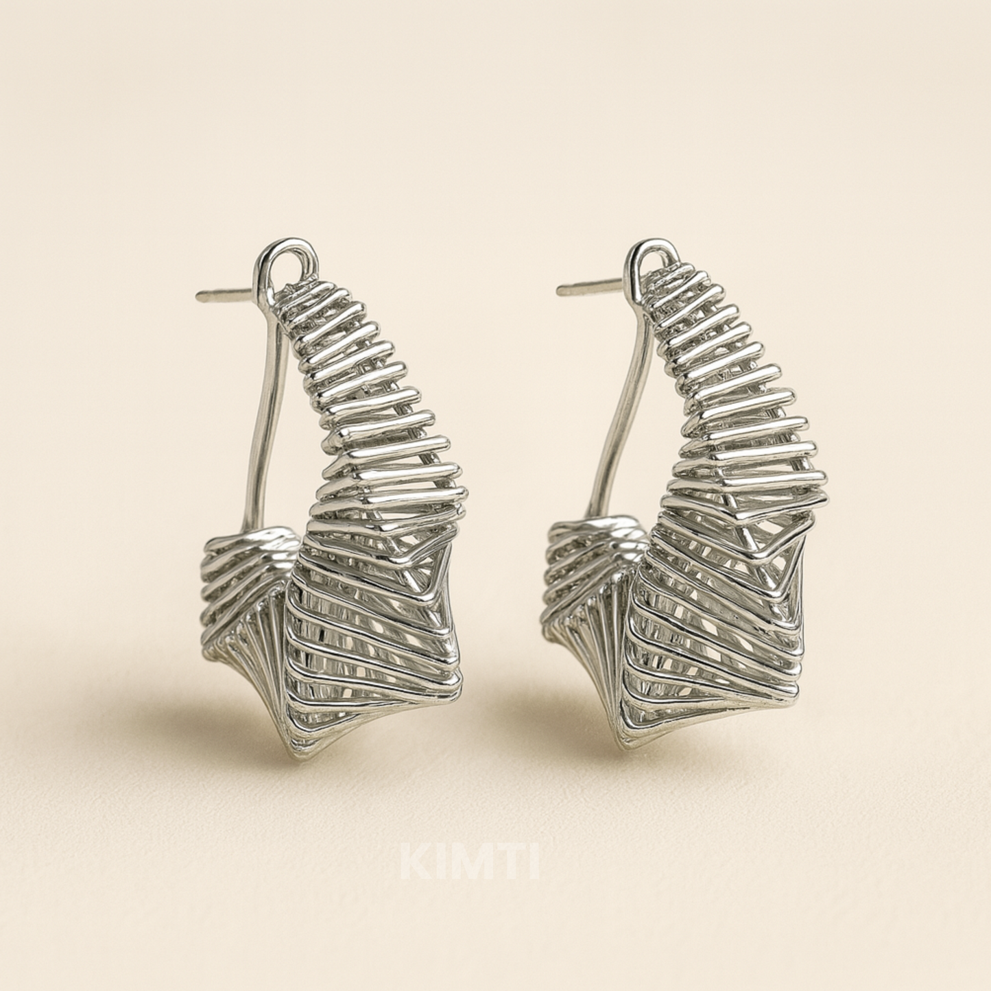 GeoWired Sculpt Earrings