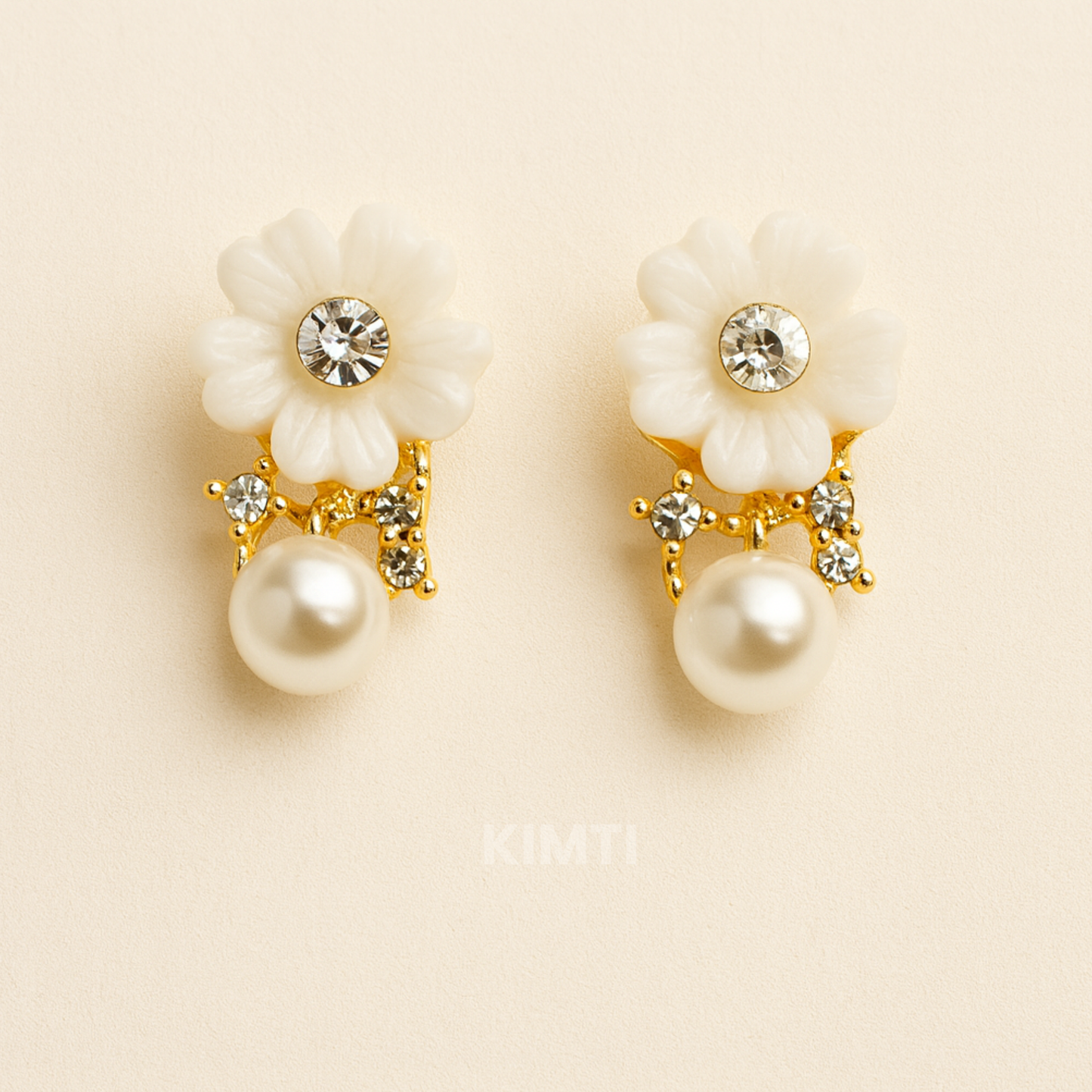 Morning Dew Petals Earring