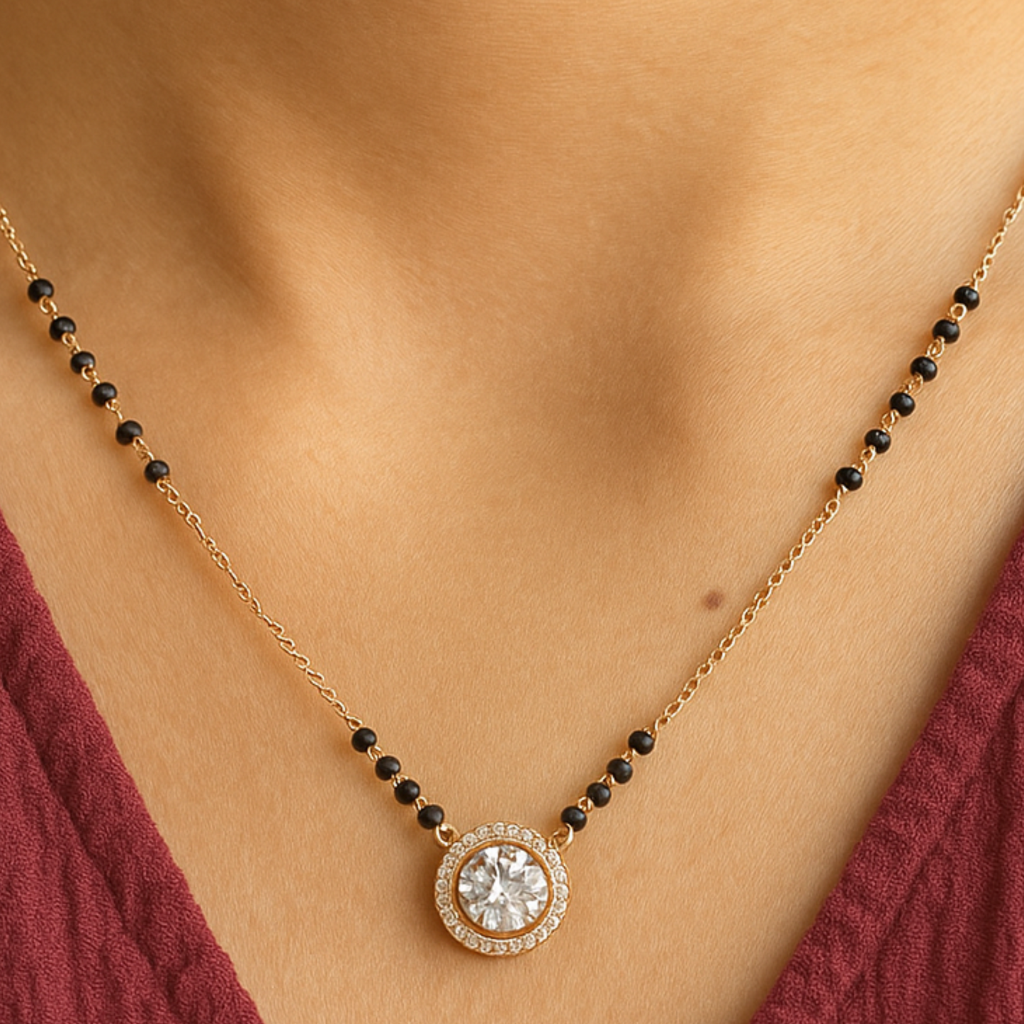 Aurika Circle Mangalsutra