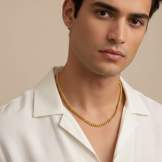 Men - FusionLink Chain Anti Tarnish Necklace