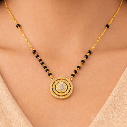 Golden Eternity Celestial Spark Mangalsutra