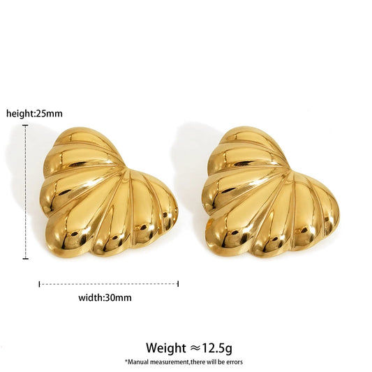 18k Gold Plated Butterfly Gleam Earrings