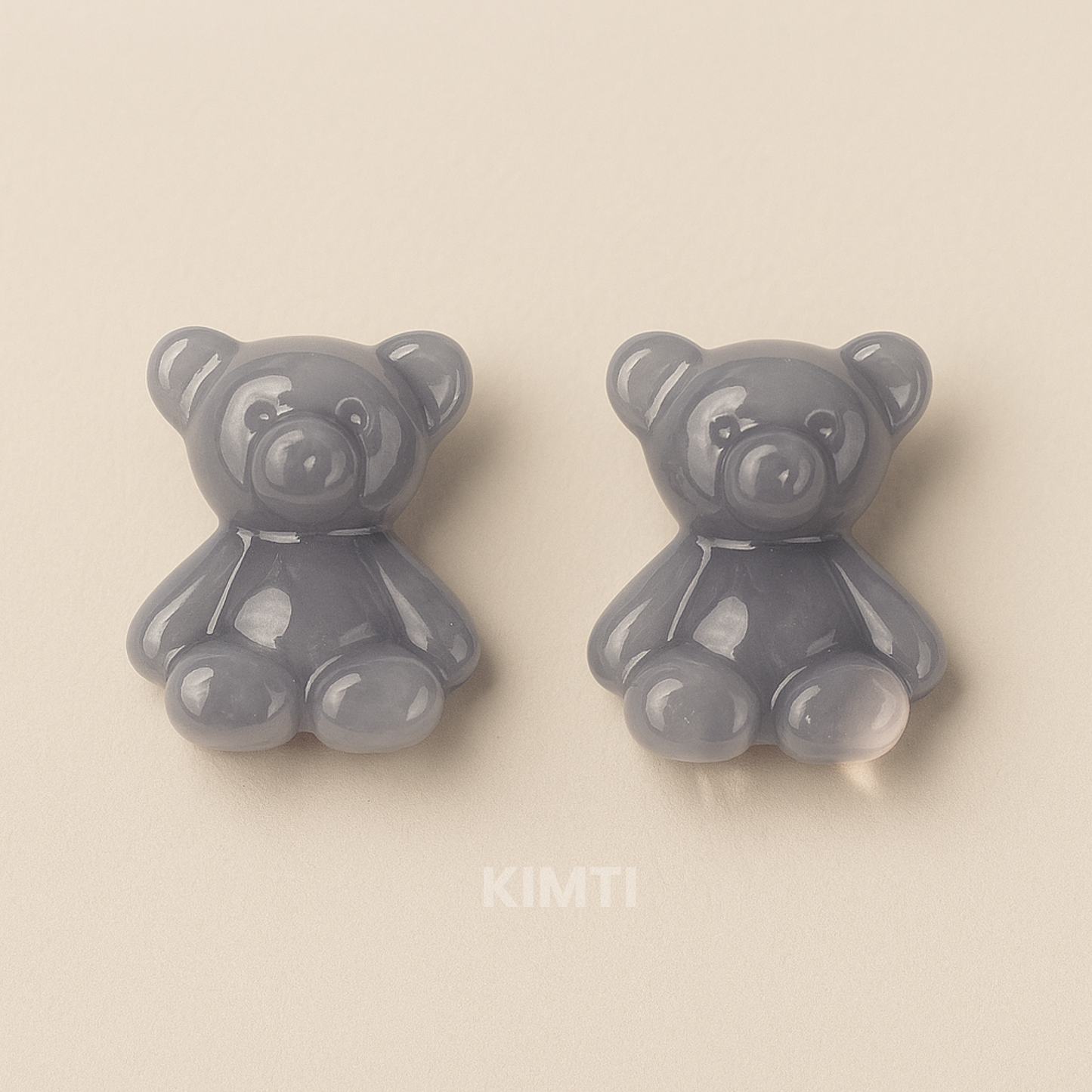 Bear Beads Stud Earring