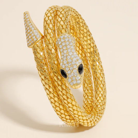 Golden Snake Bracelet