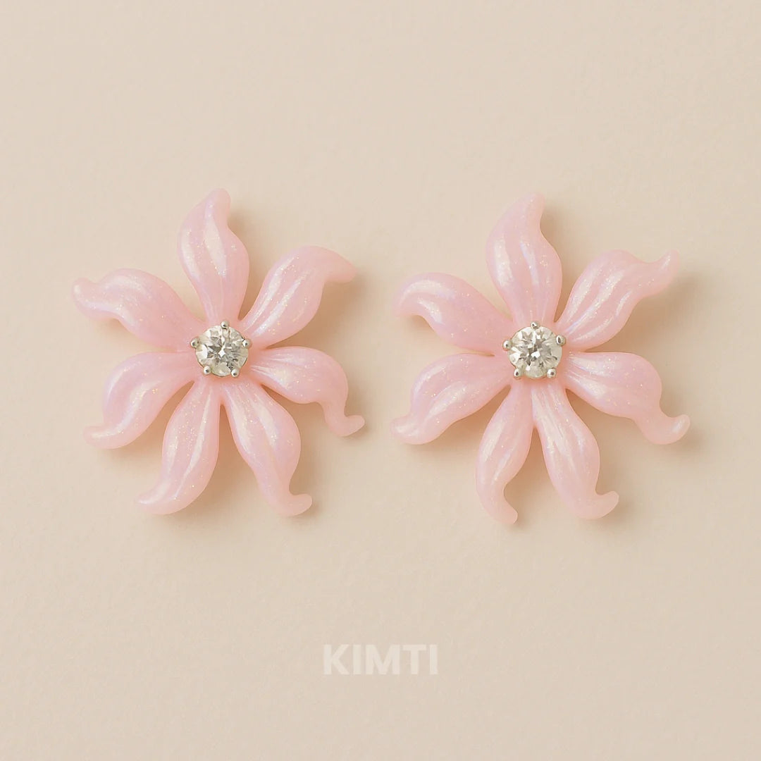 Luxe Petal Studs Earring
