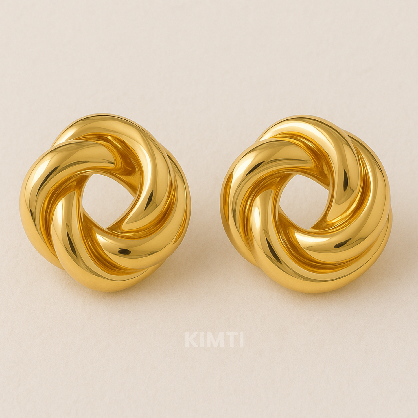 Spiral Statement Earrings