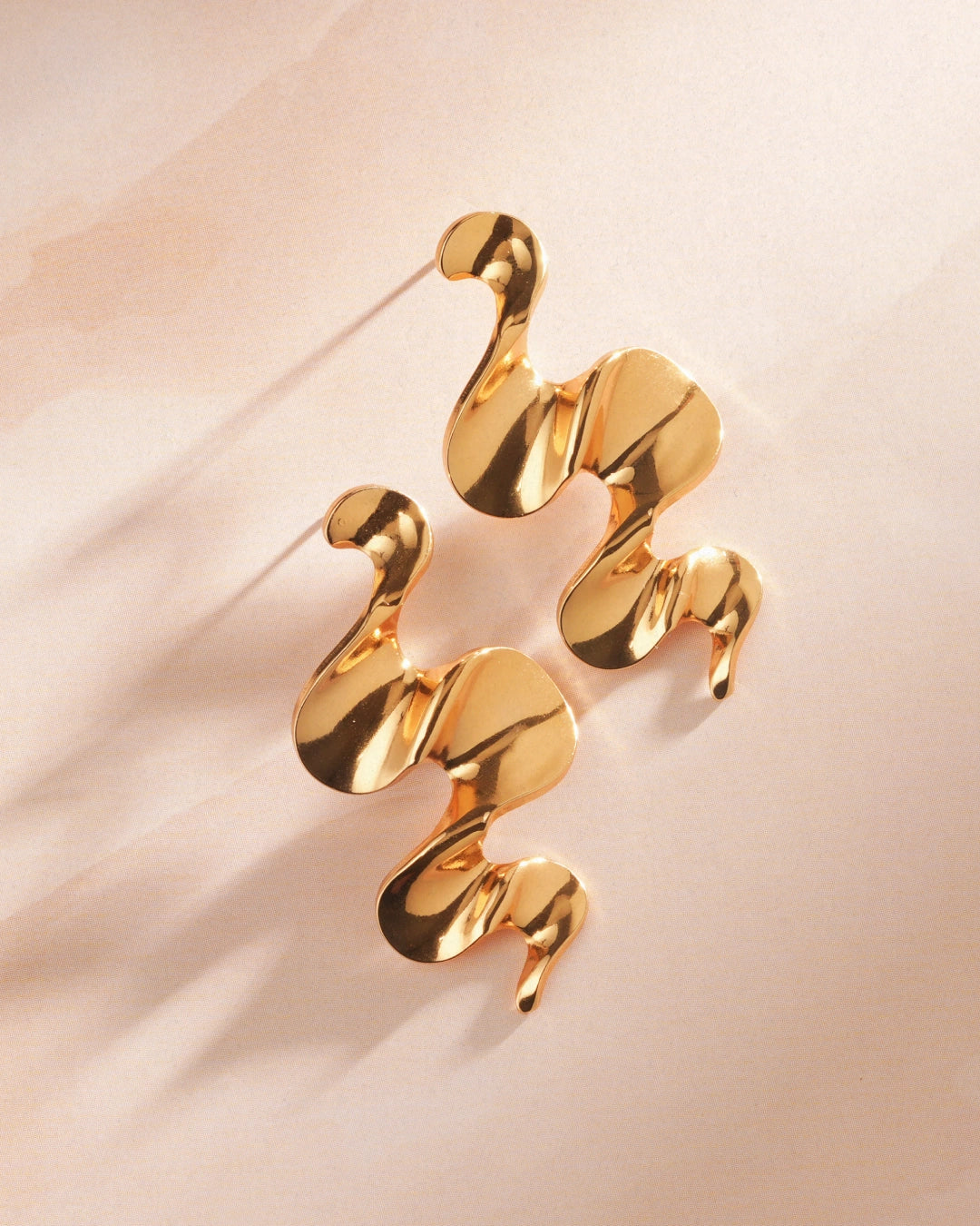 Celistra 18K Gold Plated Soirée Earrings