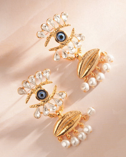 Ophira 18K Gold Plated Soirée Earrings