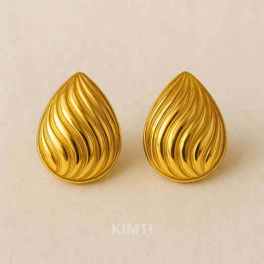 18k Gold Plated Tess Anti Tarnish Earrings