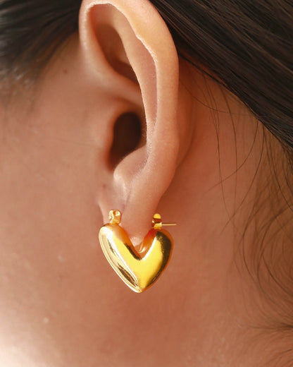 Luvée 18K Gold Plated Studs