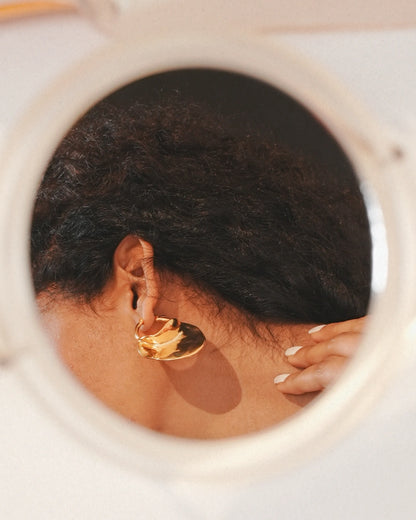 Orivane 18K Gold Plated Soirée Earrings
