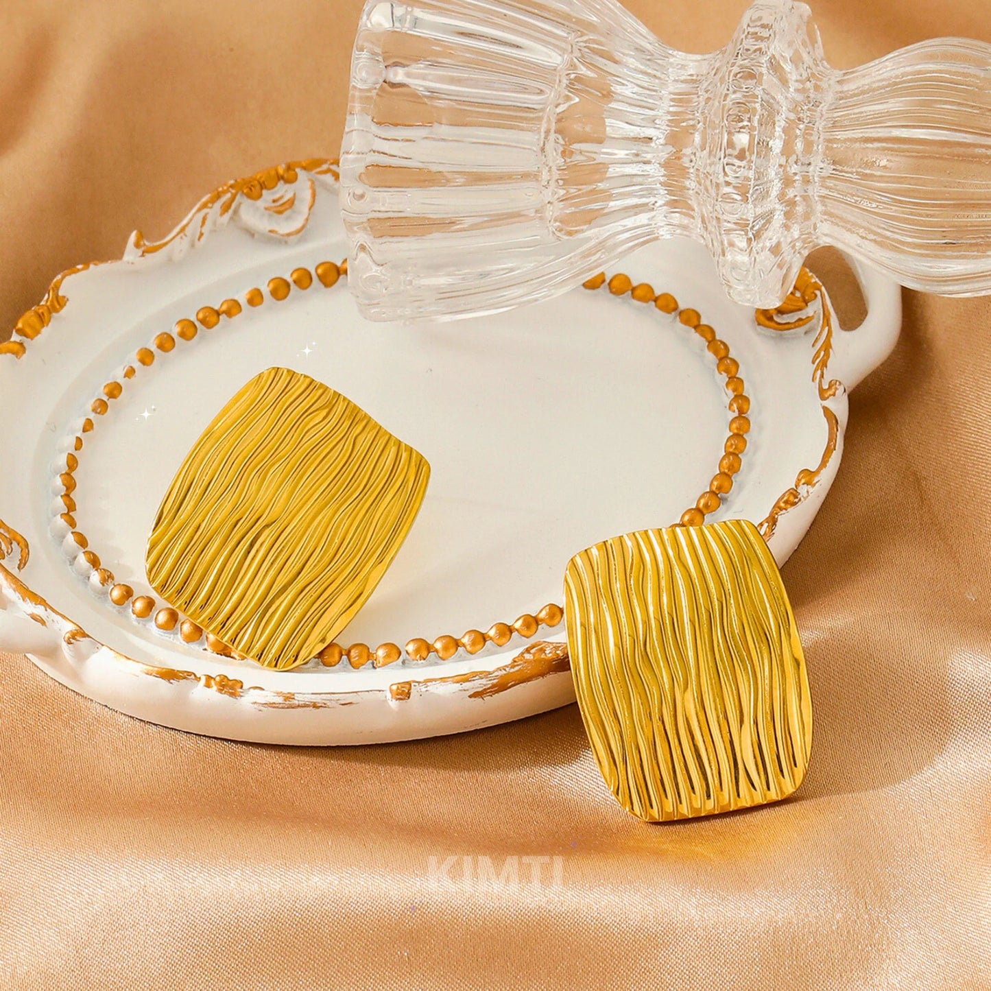 18k Waterproof Stud Anti Tarnish Earrings