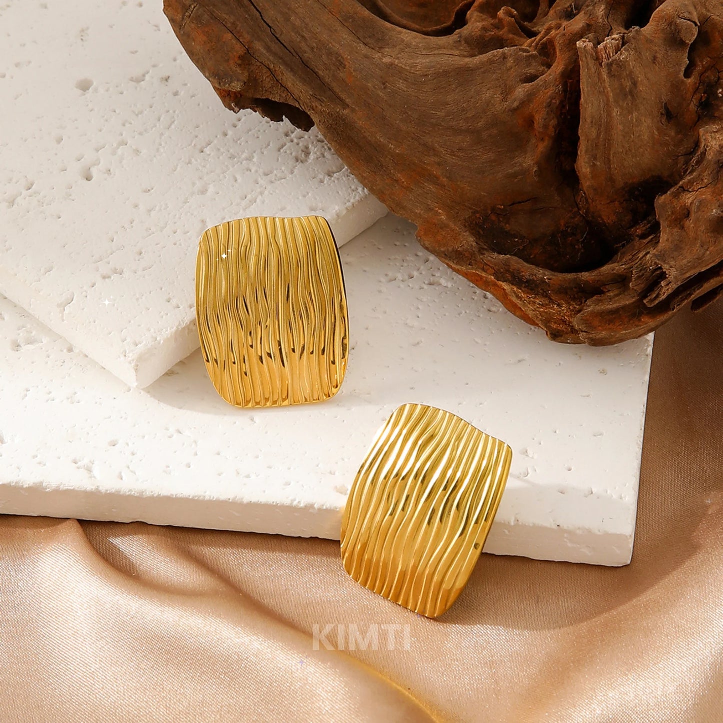 18k Waterproof Stud Anti Tarnish Earrings
