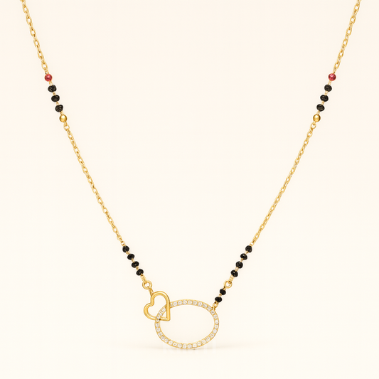 Infinia Heart Mangalsutra