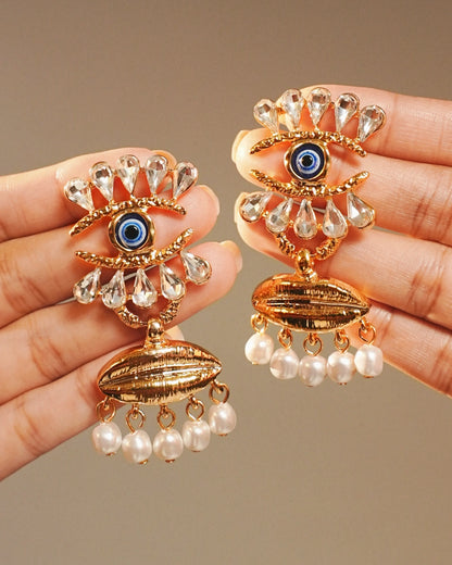 Ophira 18K Gold Plated Soirée Earrings