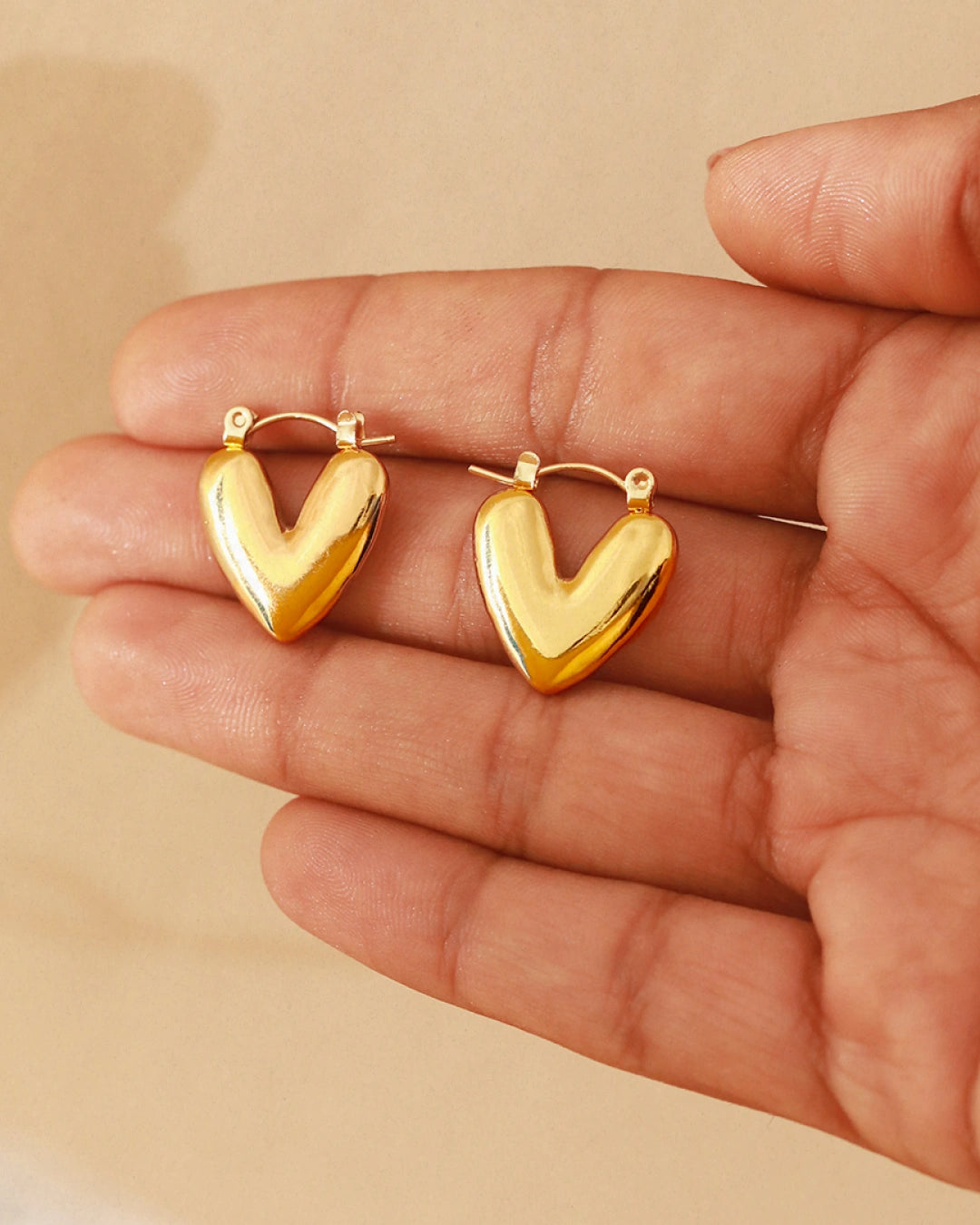 Luvée 18K Gold Plated Studs