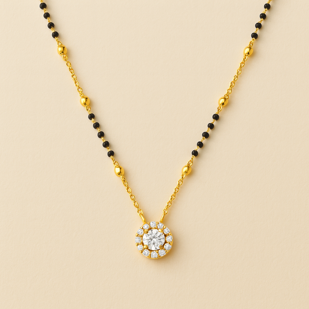 Chandrika Charm Pendant Mangalsutra