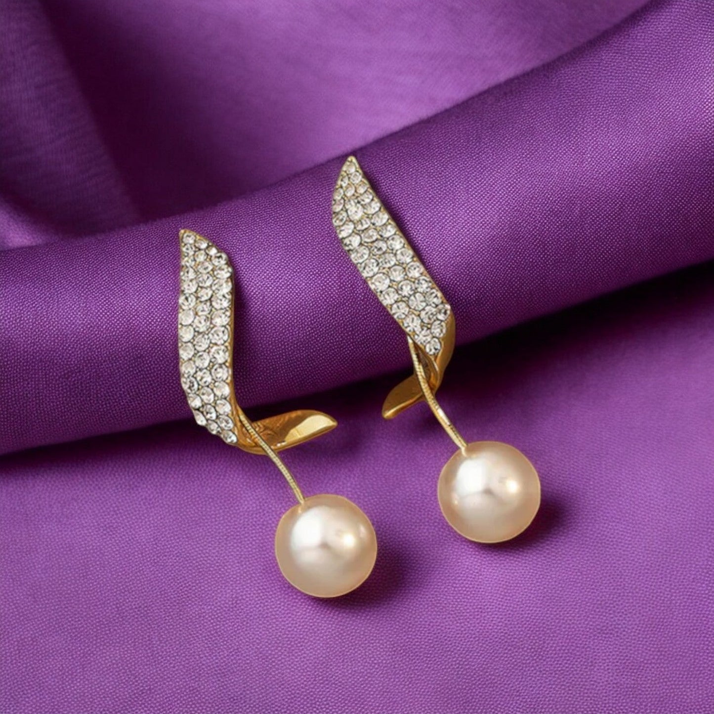 Boardroom Bling Silver Drop Earring