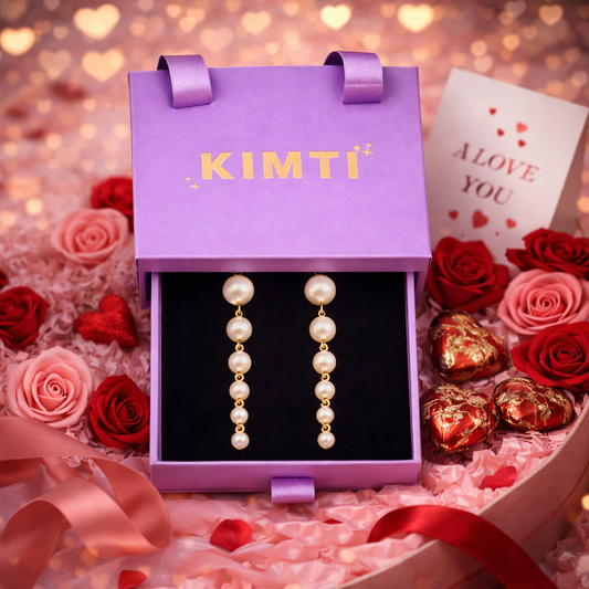 Valentain Golden Flutter Earrings