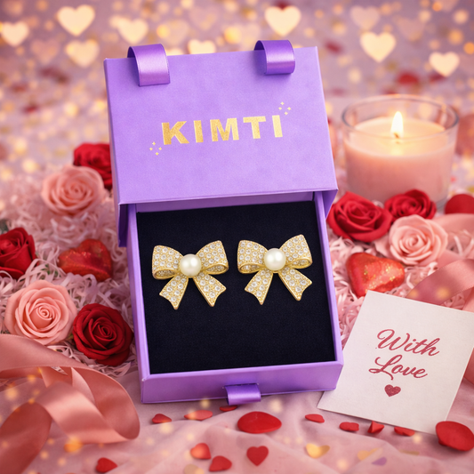 Contemporary Stone Studded Stud Earring