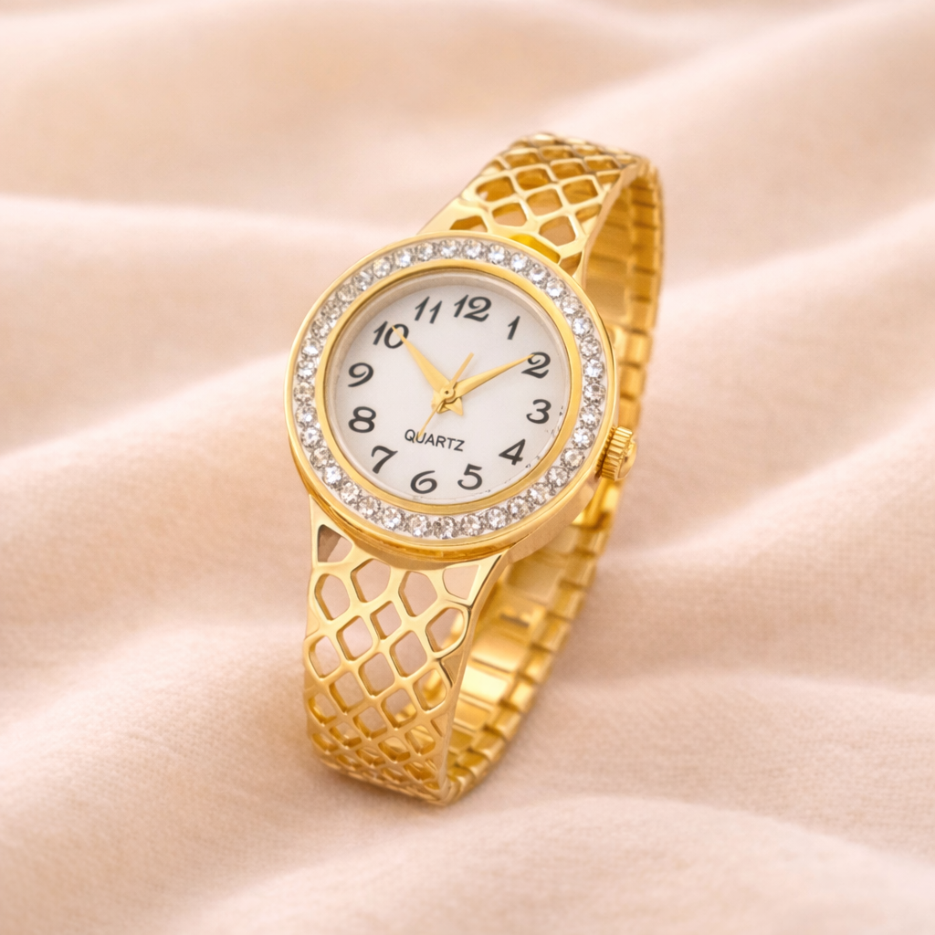 Gold Plated Anti-Tarnish AuraLink Watch