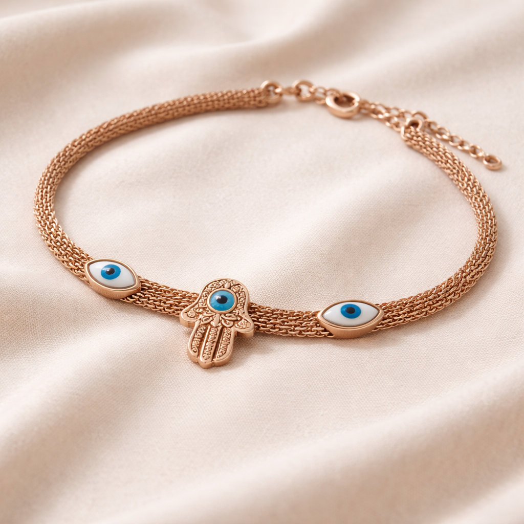 Evil Eye Mystic Guardian Charm Bracelet