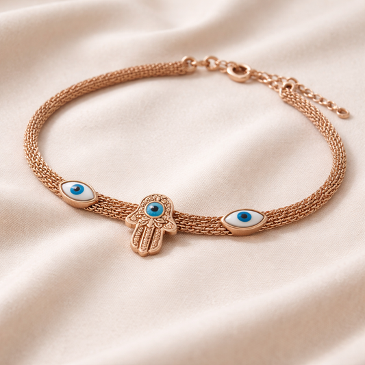 Evil Eye Mystic Guardian Charm Bracelet