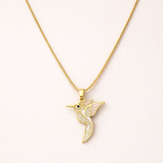 18k Gold Plated Seraphine Flight Necklace