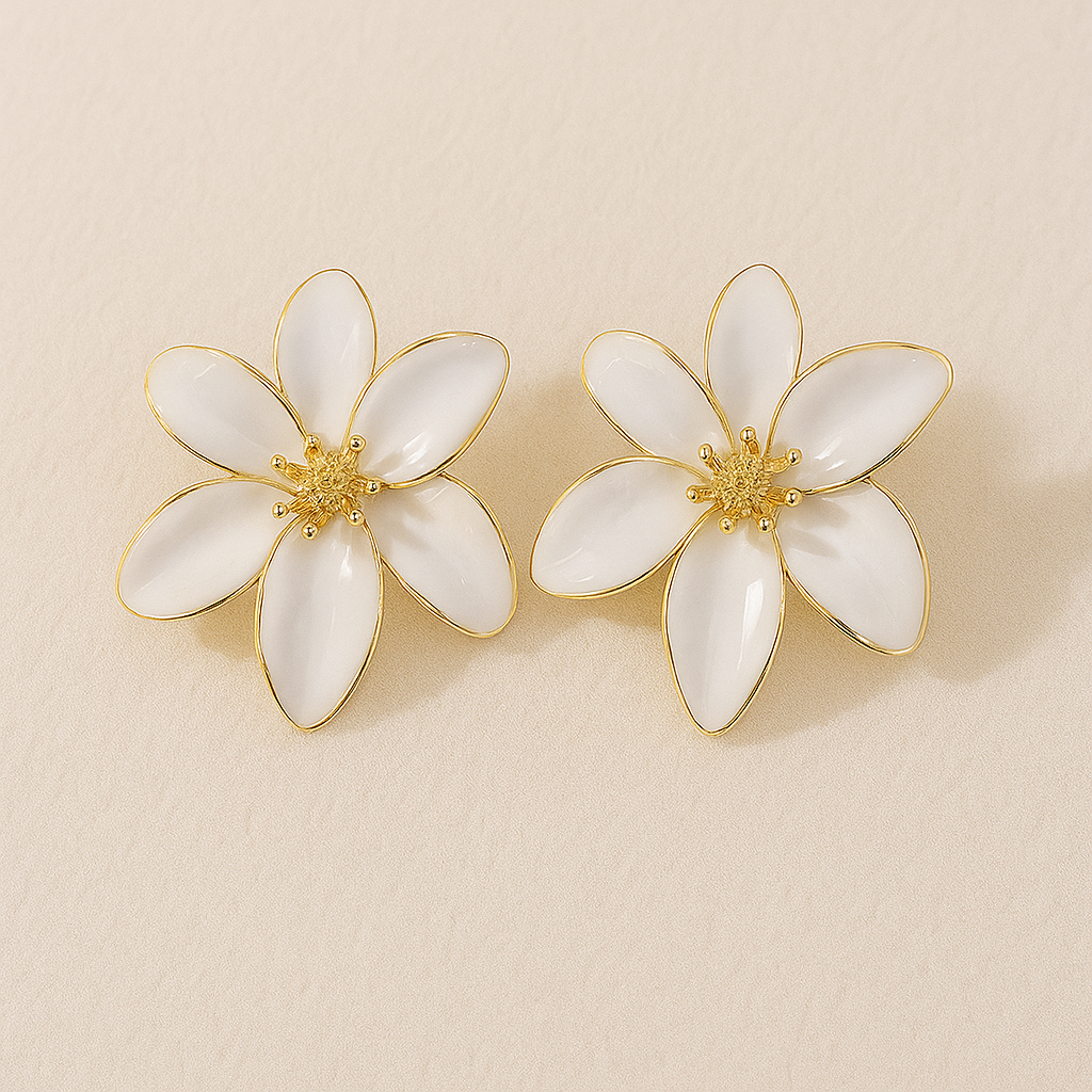Flower Stud Earring