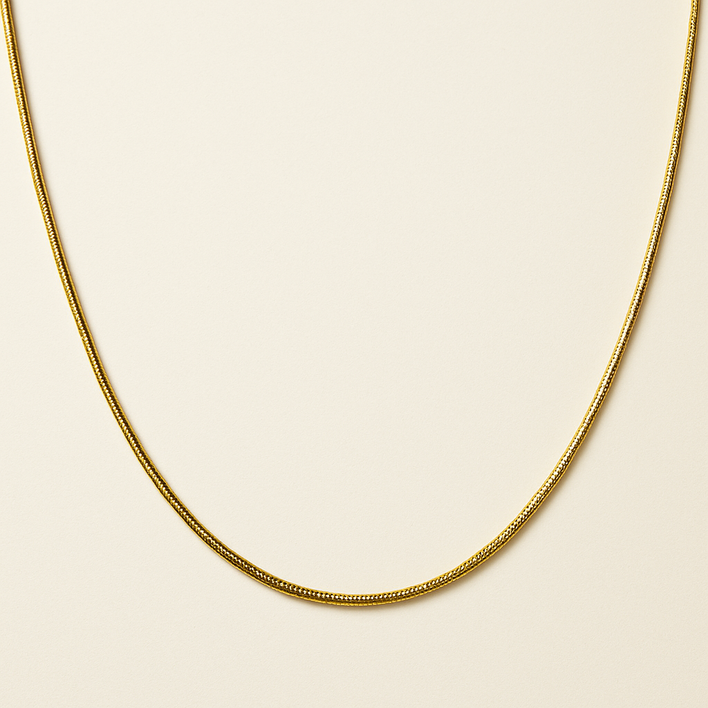 Men-18K Gold Plated Warrior Link  Chain