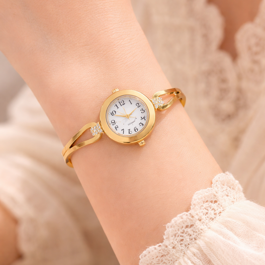 Anti Tarnish Diamond Knot Watch